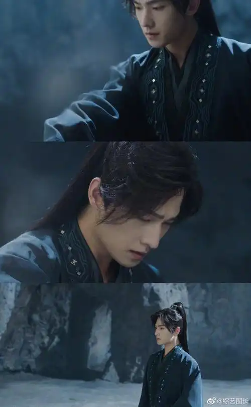 杨洋且试天下黑白双面打戏