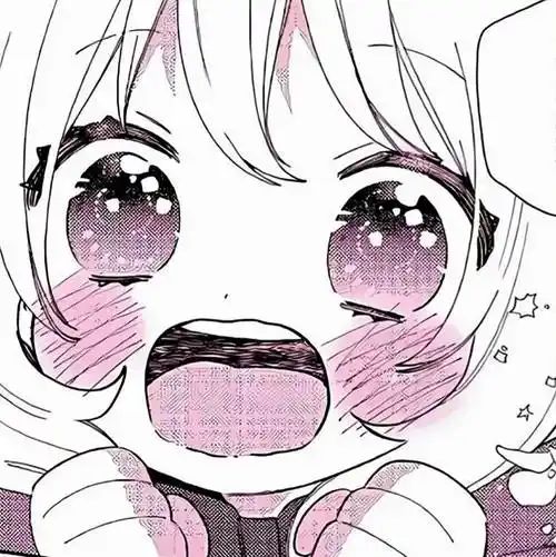 女生头像粉色系少女心动漫头像