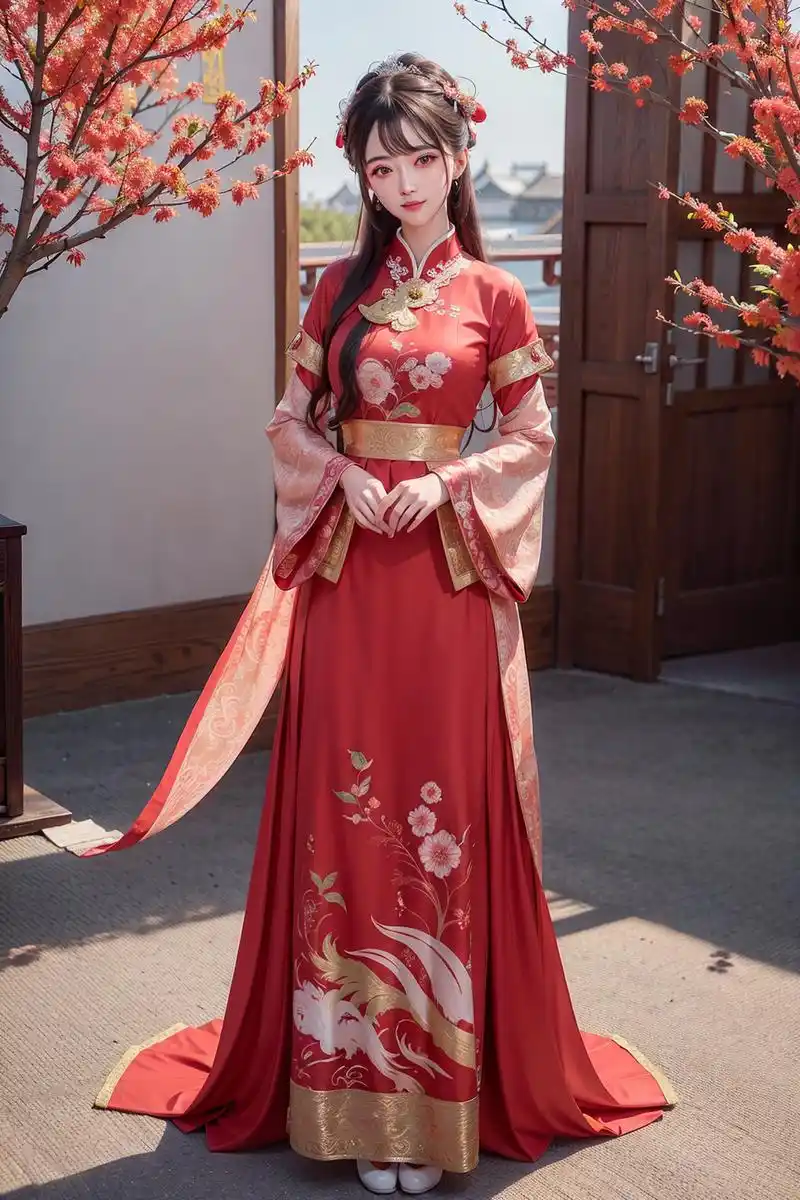 庄重典雅的中式婚礼服