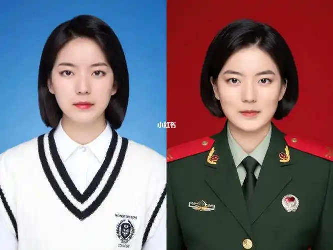 感觉证件照没有军装照好看