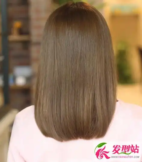 深棕色头发效果图片冷茶棕色头发冷茶褐色的头发怎么染出来浅咖啡色