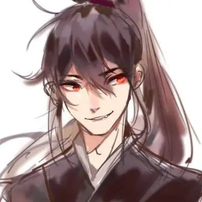 古风男生头像二次元帅气潇洒高冷古风男头