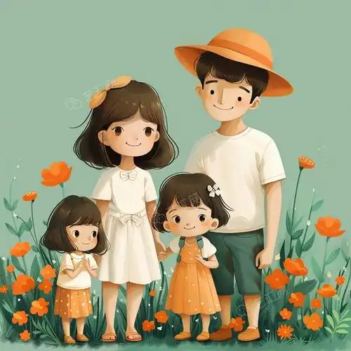 亲子头像|二胎家庭两姐妹的幸福方程式