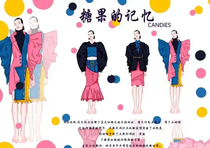 效果图  #服装设计  #服装  #设计说明怎么写  #服装设计色彩搭配