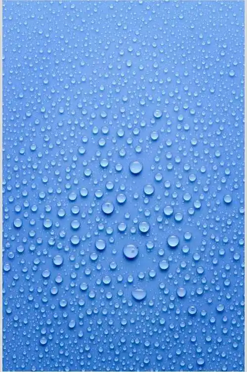 唯美透明水珠雨滴摄影素材图片