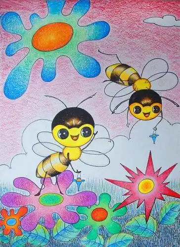 儿童画画动物简单画欣赏