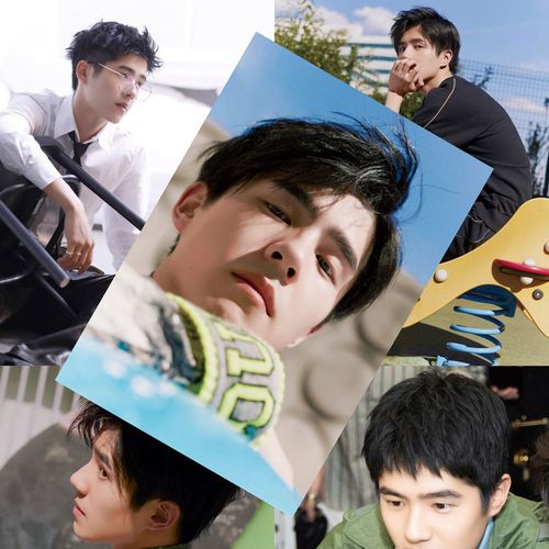 刘昊然海报 全新个人写真周边卡贴明信片高清大墙纸卧室墙贴挂画