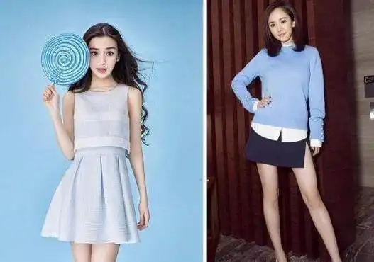 杨颖和杨幂撞衫,网友直呼:真的美的不敢看!