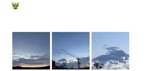 三张照片连在一起真的好像龙啊