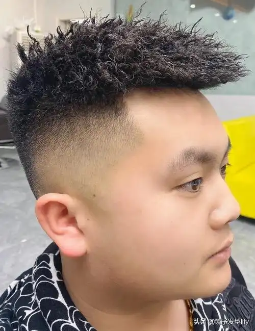 摩根烫图片男发想帅别乱来