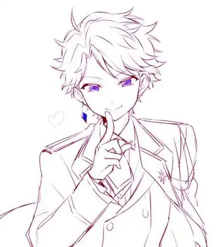 卡通少年帅气简笔画法