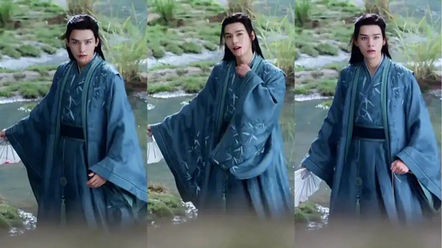 山河令  #龚俊  山河令回忆第十七波跳崖的那一幕绝美97我永远滴侣