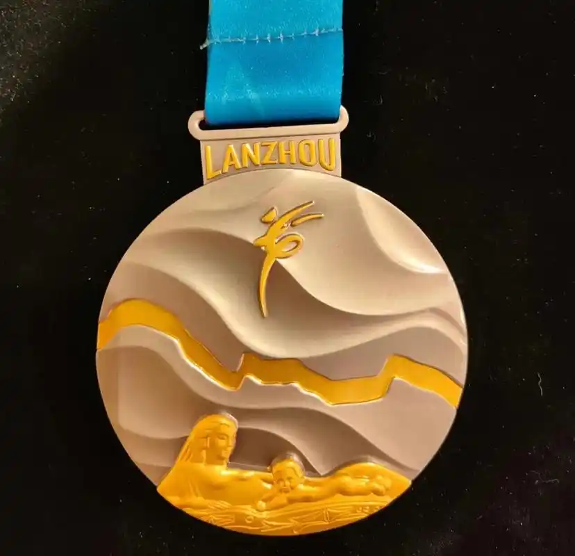 2023兰州马拉松完赛奖牌公布!