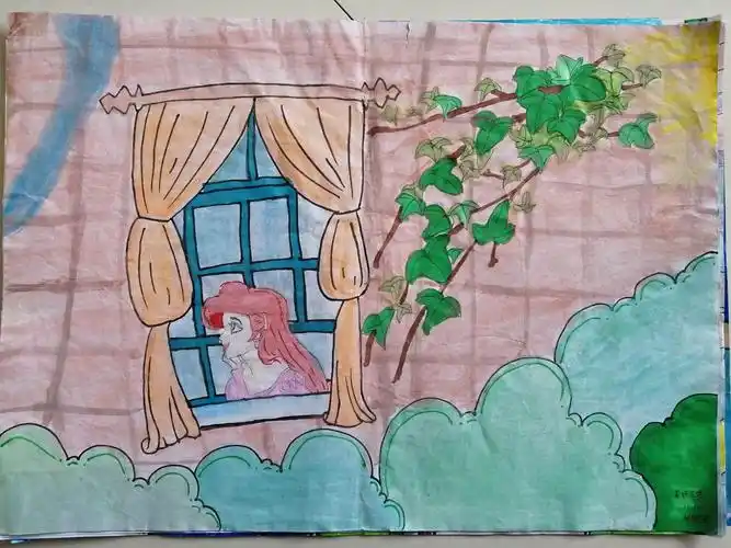 滨城区中小学艺术节初中部绘画作品校级初选作品欣赏