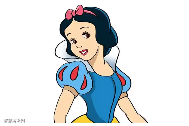 如何画白雪公主 - 智慧妈咪网