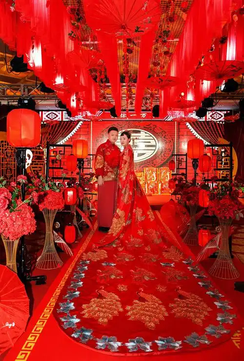 国潮中国风中国红