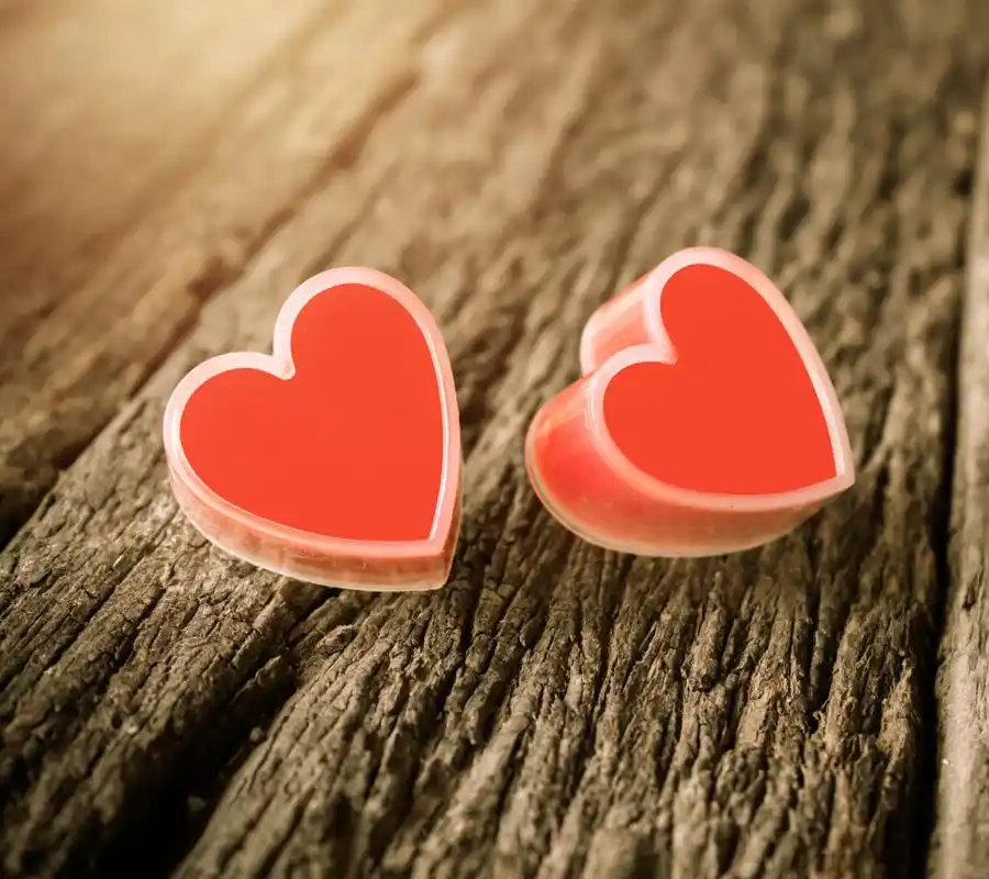 浪漫,爱心,爱情,相互依靠的两颗心壁纸