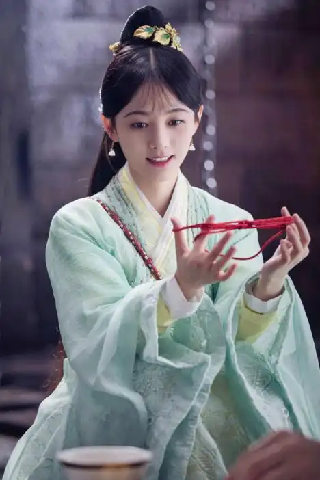 芸汐传韩芸汐鞠婧祎明星同款古装影视古风飘逸轻纱汉服女襦裙仙女服