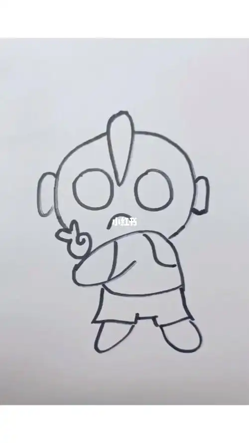 来学画奥特曼简笔画