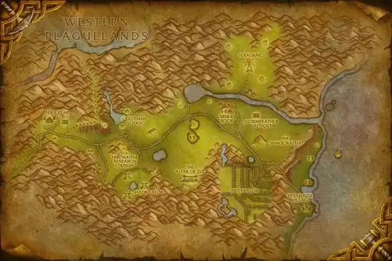 艾泽拉斯地理志东部王国篇看魔兽地图学wow历史