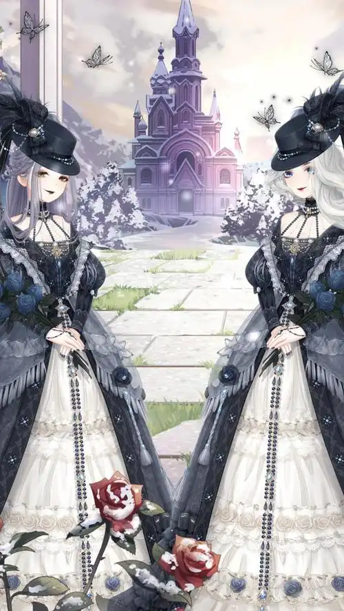 奇迹暖暖组图:暖暖的欧式复古公主裙穿搭