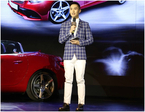 上海著名主持人路易热力开场