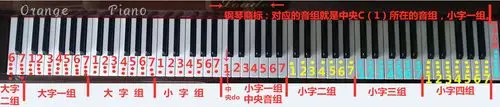 零基础成人简谱钢琴之认识钢琴键盘,几分钟就可以熟知就这么简单