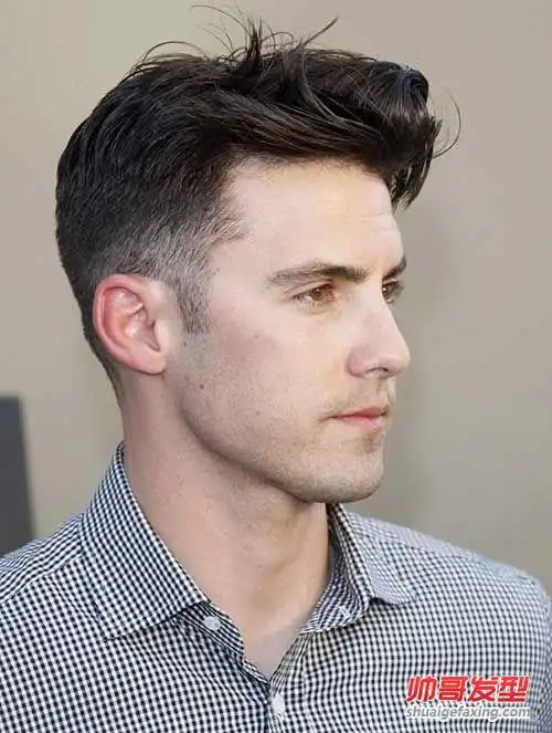 欧美潮男们性感的短发 男人味十足的男士发型(5)