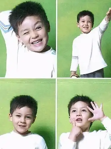 40岁陈冠希与家人拍大片,一笑满脸皱纹,女儿2岁就出道遭到质疑