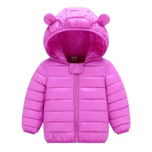 2018婴儿羽绒棉衣男宝宝冬装儿童保暖轻薄棉服小童女宝宝棉袄反季