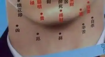 脖子上长痣面相图,脖子上长痣好不好?