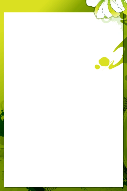 清新淡雅的个人简历-有封面和正文