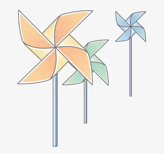 纸风车-卡通手绘免抠素材-社稷网免抠元素素材图片