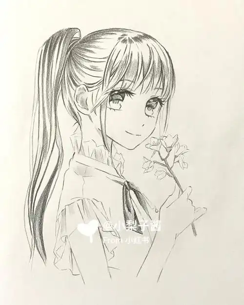 今天是单马尾元气少女