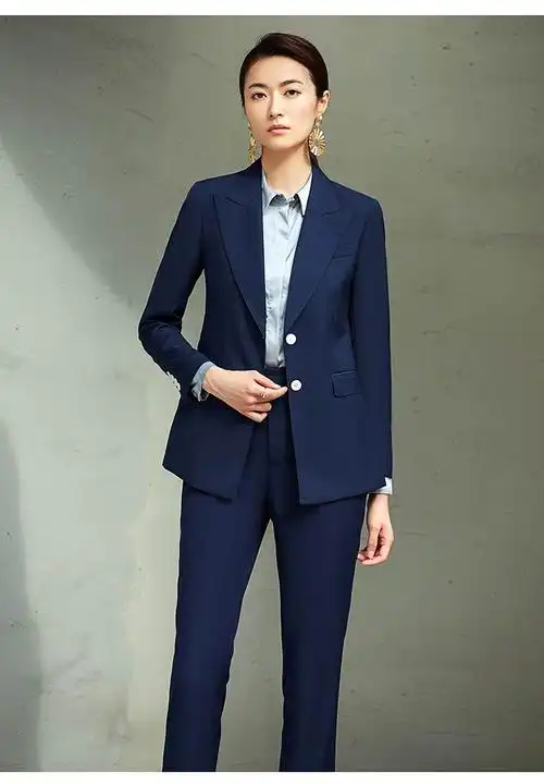 女职业西装定做款