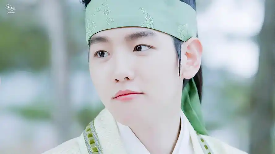 边伯贤可爱美手美男高清壁纸头像步