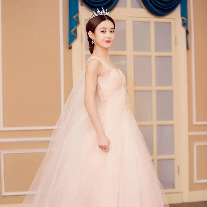 赵丽颖仙气超美壁纸一线小花赵丽颖