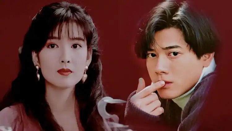 周慧敏演唱《痴心换情深》,郭富城帮她伴舞,太有喜感了!