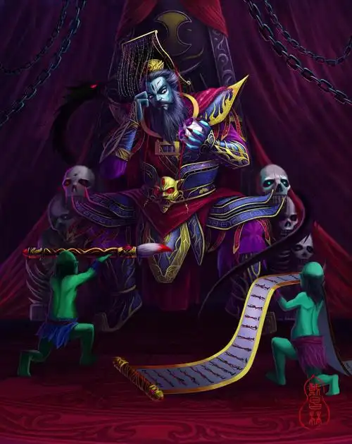 id="8190267">阎魔王 /a>","阎罗大王",为阴曹地府中第五殿的殿主冥王