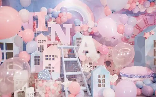 西安宝宝创意生日宴派对布置二,花语的意义