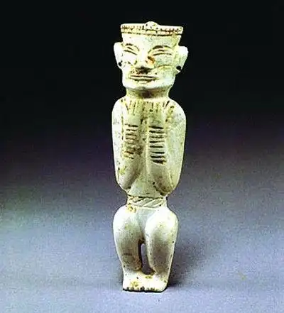 凌家滩遗址出土惊世玉龙玉人(图)