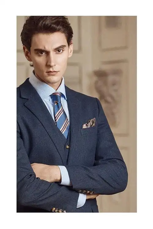 暗蓝色 上衣 裤子 两件套 52a180/100a下单备注身