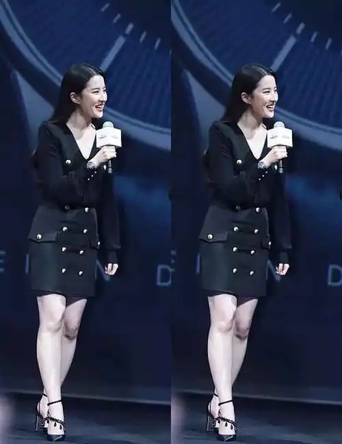 刘亦菲颜值彻底崩塌,未修图惊呆众人,网友:看腿她得有150斤