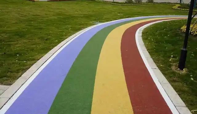 彩色沥青路面多少钱一平米?3公分彩色沥青路面价格