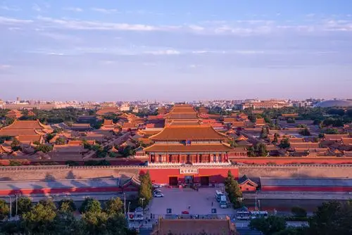 景山鸟瞰故宫全景 - 帝都良人