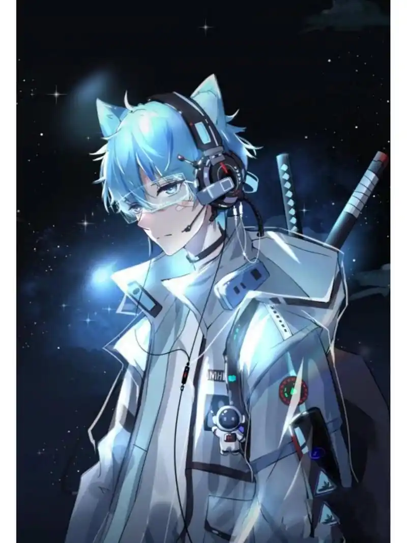 二次元男生酷帅壁纸.