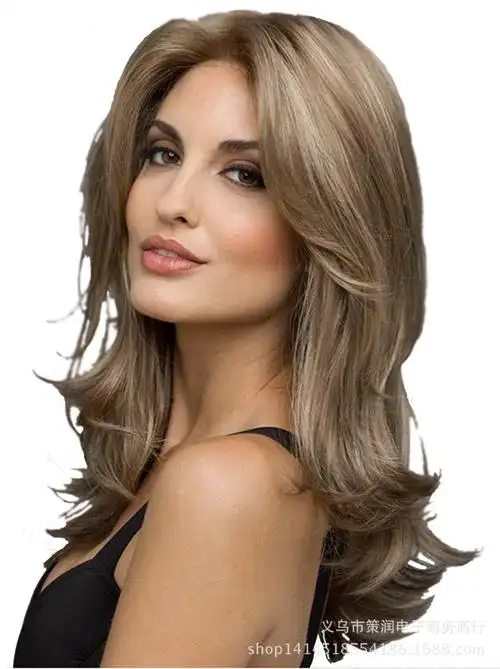 欧美假发女 wish 蓬松性感发型 假发头套ebay外贸品质货源厂家