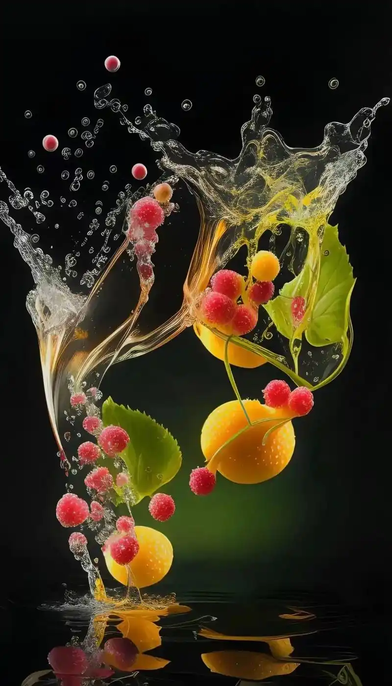 水果的漂亮世界.#唯美意境 #生活的美无处不在 #心中若有桃 - 抖音