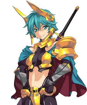 任务途中和忍者见当加奈美相遇,兰斯系列由此开始~~~~~~加奈美和莉亚