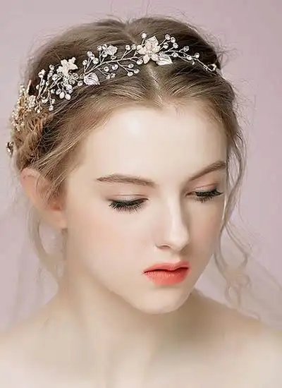 欧美新娘复古发型让你做个高贵典雅新娘